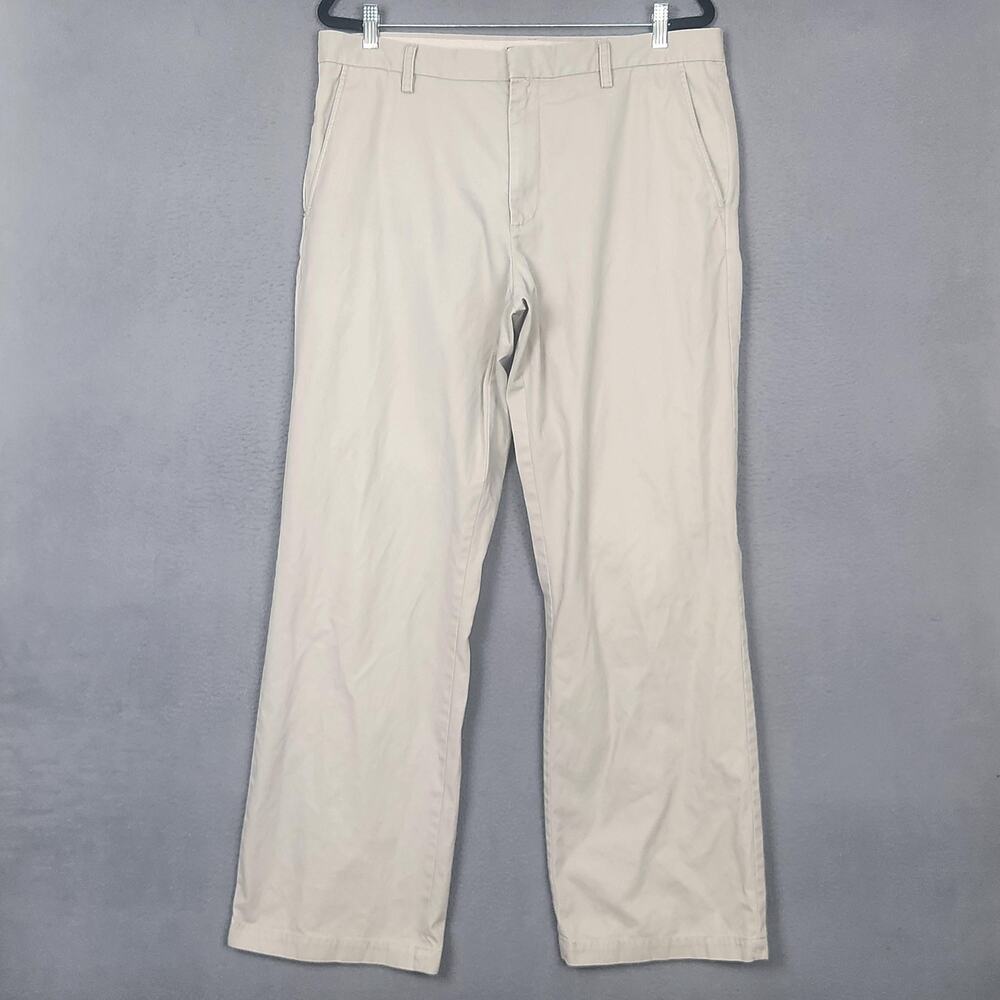 Banana Republic Pants Mens 36x34 Beige Dawson Chino 100% Cotton Casual Classic